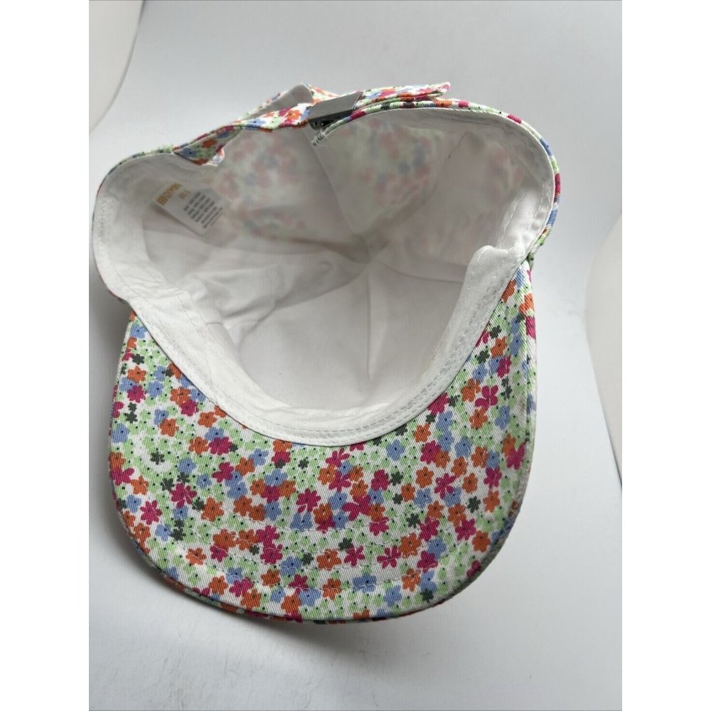 GYMBOREE Baseball Cap Girls Med/Large Hat Floral Adjustable Strapback GR10 - Picture 5 of 6